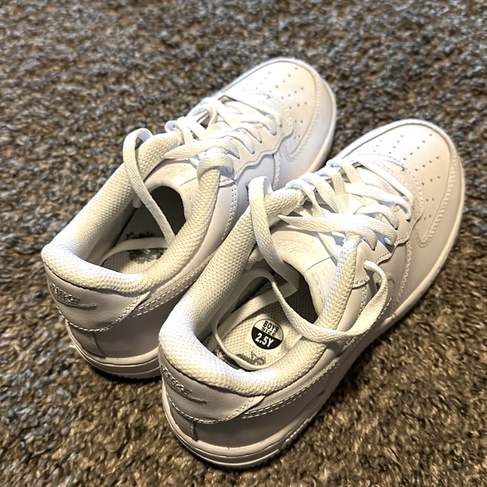 Nike Kids White Sneakers